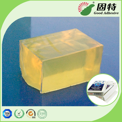 Playing Cards Box High Strength Hot Melt Glue Adhesive Packaging Semi Yellowish Transparent