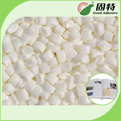 Top grade Low Grams Milk White Hot Melt Coated Paper Spine Bookbinding  EVA Based Hot Glue Adhesive With High Quality