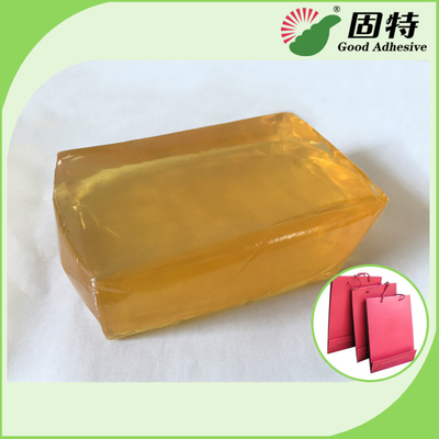 Polyolefin Light And Semi-Transparent Block Solid Hot Melt Glue For Paper Bag