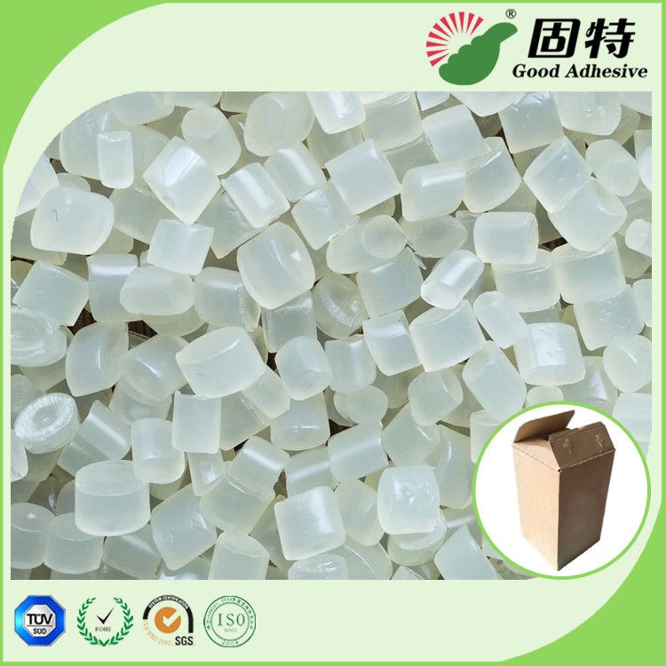 EVA resin Yellowish Granule solid Hot Melt Adhesive Packaging , EVA Hot