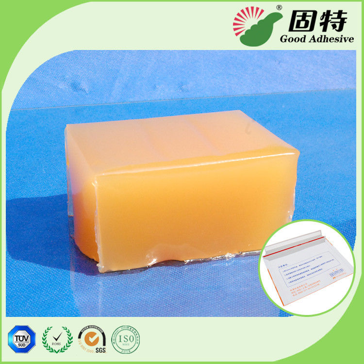 Yellow and semitransparent Block PSA Hot Melt Glue Adhesive For