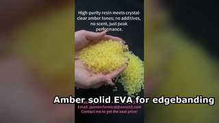 EVA hot melt adhesives amber solid for edgebanding