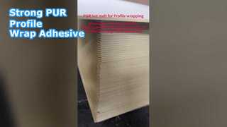 Woodworking Hot Melt Adhesive Profile Wrapping